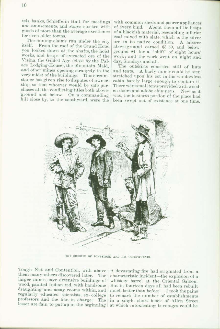 ACROSS ARIZONA IN 1883 including glimpses of Yuma, Tucson, Tombstone. vist0011e